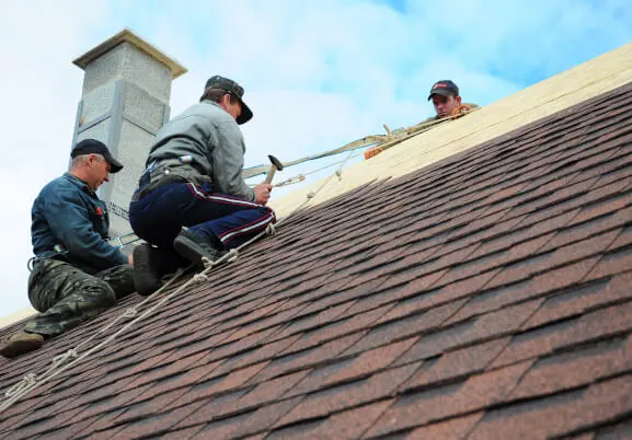 Repairing residential roof
